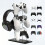 3-lags spilcontroller-stativ og hovedtelefonstativ, opbevaringsstativ til PS5S4-controller, controllerholder, headsetstativ, spiltilbehør 1