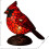 Επιτραπέζιο φωτιστικό βιτρό Red Bird Accent 3 τεμ. 6