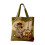 Γυναικεία τσάντα Tote Vintage με print σε χρώμα Animal, μεγάλης χωρητικότητας 1