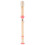 Playing Wind Instruments Flute 6-Hole Design ABS Pink for Students Gift Giving 1Set 1