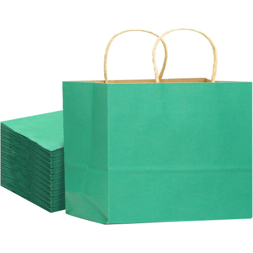Μεγάλη τσάντα δώρου 13"x4,5"x10" με λαβές, χύμα, 32 τεμάχια χάρτινες σακούλες δώρου,