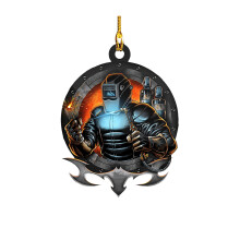 Adorno navideño de soldador: regalo para hombres, papás y esposos que trabajan en el metal. Ideal para la decoración navideña.