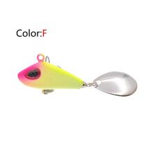 2-dielna kovová mini rybárska návnada s lyžicou 6 g 10 g 17 g 25 g 2 centimetre, rybárska vibračná potápavá rotačka Pino Crankbait