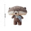 Kawaii-Tierplüschtier mit Tasche – Weiche Stoffpuppe, 1 4