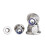 Nylon Insert Flange Hex Nuts 304 Stainless Steel M3–M12 1