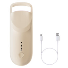Upgrade Heated Eyelash Curler, 5s Fast Heating, Type-C Rechargeable, Portable, Heat-Sensitive Pad, Compatible with All Lash Types