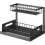 Sink Organizer, Pull Out Cabinet Organizer 2-Tier Sliding Shelf Multi-Use for Under Kitchen Sink and Storage 1