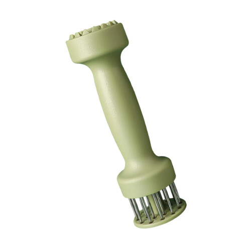 Ergonomic Handle Meat Device And Tenderizer Set Quality-Green