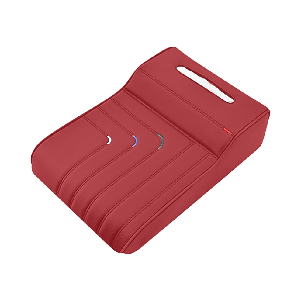 Armrest Organizer With Tissue Holder & Memory Foam Cushion Universal Central Console Extender & Thickener For Enhanced Comfort & Storage Solutions 9425574912084