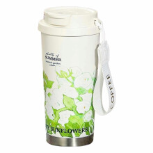 Gobelet de voiture isotherme double en acier inoxydable, nouveau L4