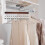 Gruccia in legno con 10 clip per pantaloni, calze e sciarpe 2