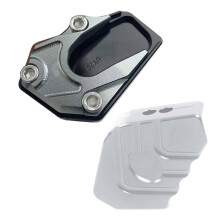 Motorcycle Kickstand Pad Tipping On Soft Ground Motorcycle Kickstand Support Kick Stand Puck Plate For Touring & Sport Bikes