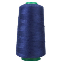 3000Yards/Spool Polyester Sewing Machine Thread 20S/2 for Jeans Leather Bag Navy Mavy Blue