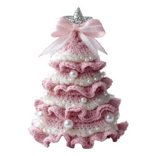 Christmas Tree Crochet Kit for Beginners – Step-by-Step Tutorial, All Tools Included, Birthday Gift – Compatible with Standard Hooks