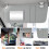 Toyota Camry 2007–2011 Sun Visors with Light – Gray 3