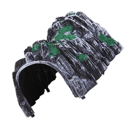 2PCS Plastic Stone Cave Model Train Tunnel For Multiple Toy Railway Systems Creative Landscape Building Accessories