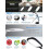 Επιτραπέζιο φωτιστικό LED HomeConcept, γκρι αμυγδάλου 12W 6400K 8