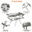 Mole Trap Reusable Scissor Style 2PCS Metal 4