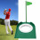 Copo de golfe para putting com anel e bandeira removíveis. 4