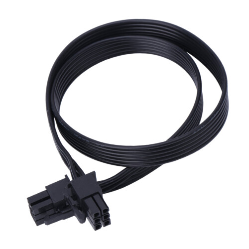 PCIe 6-Pin Stecker-zu-Stecker-Flachstromkabel 40/60/80/90 cm