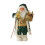 Julemandsfigur dekoration 30 cm 2