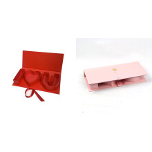 Boîte en forme de cœur « Je t'aime », élégante boîte cadeau vide en forme de fleur avec inscription « Je t'aime », idéale pour la
