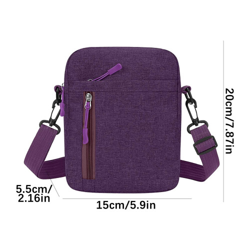 Τσάντα Messenger, τσάντα ώμου Crossbody για άνδρες Αδιάβροχη τσάντα άνδρας Πορτοφόλι για 2