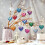 Heart Hanging Ornament Romantic Red 1 Piece 4