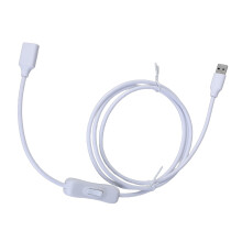 Câble d'extension USB 3.0 mâle vers femelle avec commutateur 5 Gbit/s pour un transfert de données et une alimentation faciles sur PC et voiture