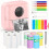 Mini thermische stickerprinter met 1 rol papier 8