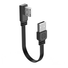 Cabo de dados USB 2.0 macho para macho de alta velocidade (480 Mbps) com carregamento de 2A para consoles de jogos, teclados e mouses.