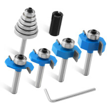 Pack of 7 Complete Carbides Router Bit Collection Stable