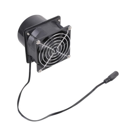 8 cm 12 V 0,9 A Abluftventilator, leiser Kanal-Abluftventilator,