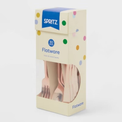 30ct Rose Gold Cutlery - Spritz 2