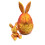 Printed Easter Egg Figurine, Joint Movable Decoration & Festive Gift for Kids – Durable Plastic Ornament for Spring & Easter, Compatible with Easter 1