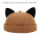 Χαριτωμένο καπέλο Skullcap Καπέλο Beanies Αυτιά γατακιού Αναπνέον καπέλο Beanies για 4