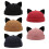 Χαριτωμένο καπέλο Skullcap Καπέλο Beanies Αυτιά γατακιού Αναπνέον καπέλο Beanies για 8