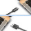 USB3.0 Hub 4 Port USB Hub USB Splitter Multiport Extended Data Cable for PC Keyboards Laptop Printer Mouse USB Adapter 8
