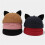 Χαριτωμένο καπέλο Skullcap Καπέλο Beanies Αυτιά γατακιού Αναπνέον καπέλο Beanies για 5