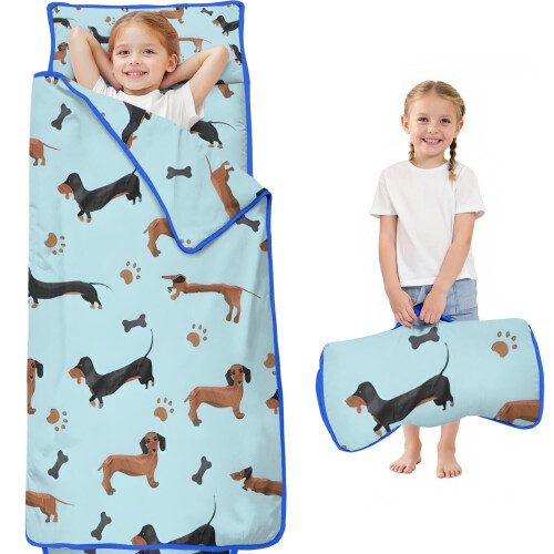 Υπνόσακοι για νήπια με αποτύπωμα Dachshund Footprint Bone για παιδιά προσχολικής ηλικίας,