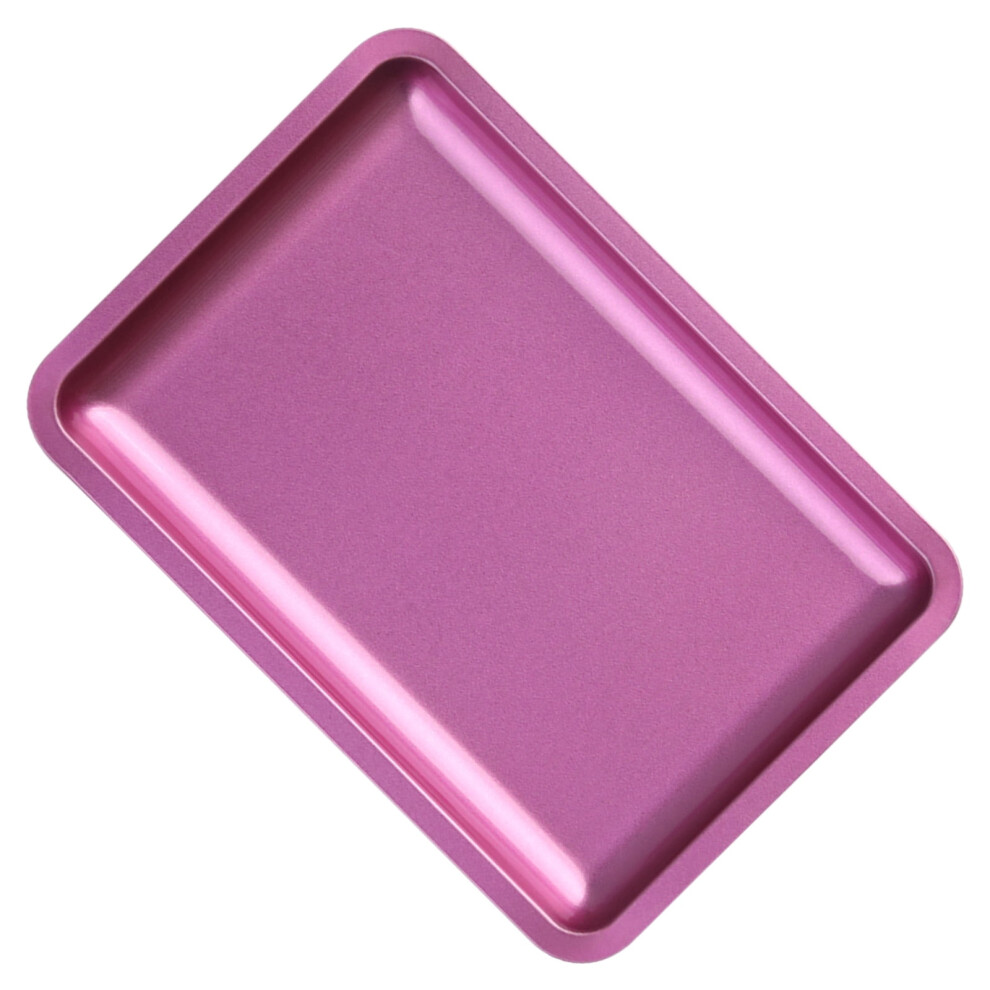 Practical Stainless Steel Manicure Equipment Tray Tray False Nails Dish Tools Storage for Nails Accessories