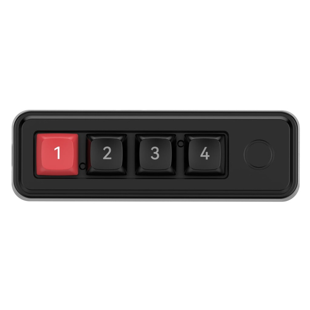 Mechanical Gaming Keyboard Hot-Swap Rgb Led 4-Key Mini 974856890507