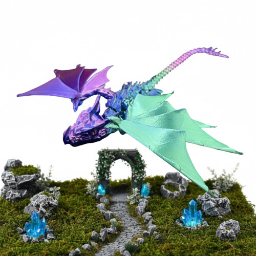 3D-utskriven ledad drakleksak 2