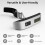 Portable Digital Luggage Scale with Backlit LCD Hook Design 7