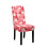 Valentine's Heart Dot Stretch Chair Covers – 1 Pc 1