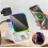 Draadloze inductie Bluetooth-luidsprekerstandaard 5-in-1 5