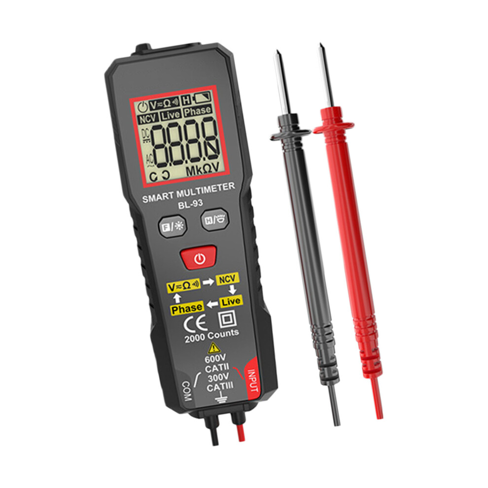 Portable Advanced Digital Multimeter For Electricians With-A 3 7696001562819