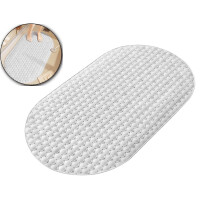 Tapis de bain à ventouses, tapis de sol de douche, repose-pieds massant antichute pour une utilisation en toute sécurité dans la salle de bain