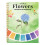 Watercolor Art Drawing Workbook Twin Wire Binding-blue flower 1