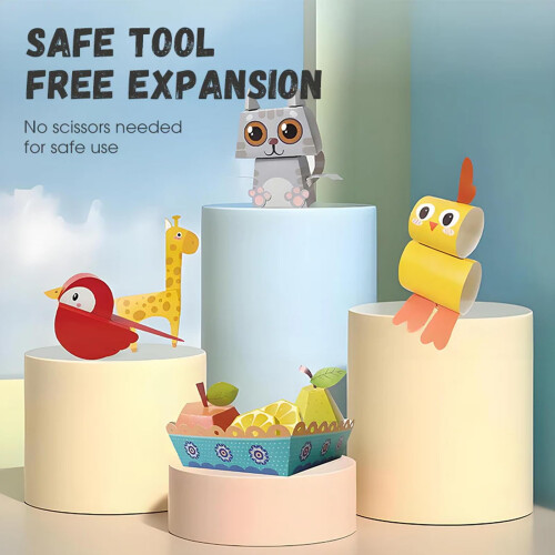 Κιτ Βιβλίων Origami 3D – Προκομμένο Χαρτί, 16 Σχέδια 2